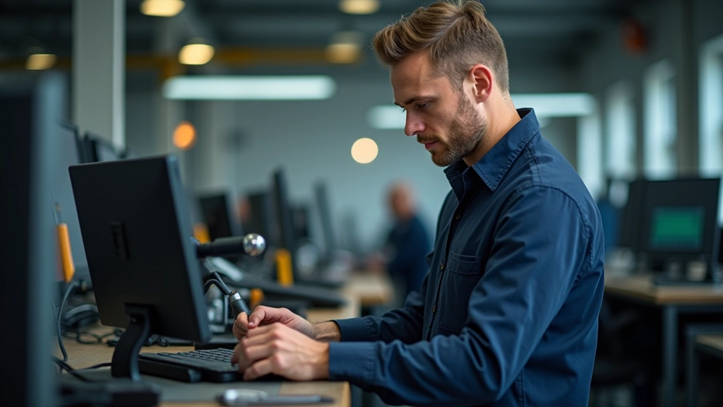 Arbeitsplatz mit modernen Technologien und Werkzeugen zeigt den Wandel in der Berufswelt